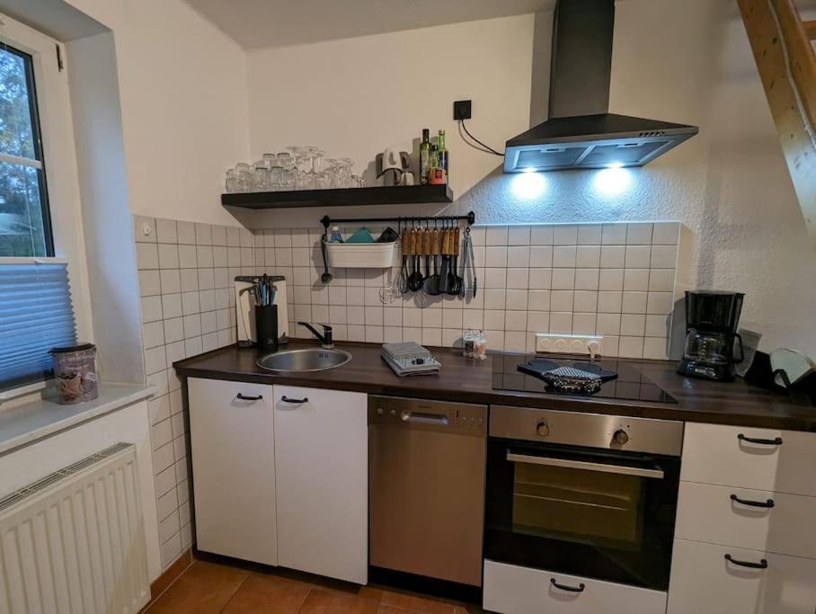 Die Kleine Klecks Am Jasmunder Bodden Apartment Bergen Auf Rugen Exterior foto