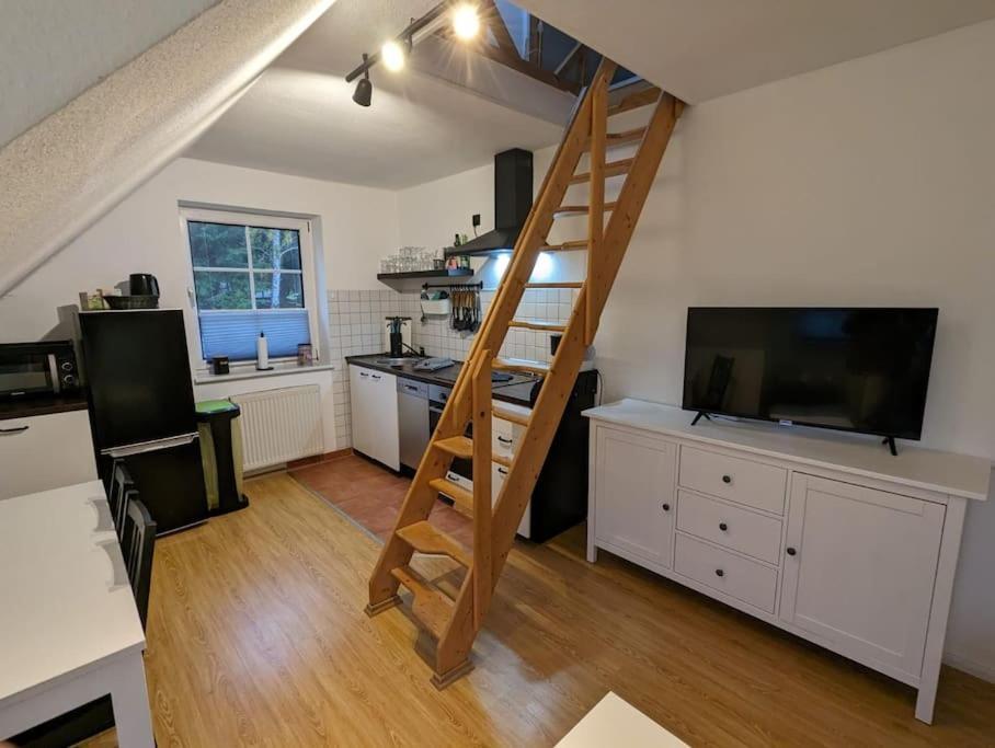 Die Kleine Klecks Am Jasmunder Bodden Apartment Bergen Auf Rugen Exterior foto